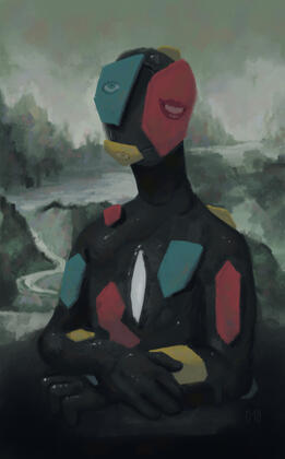 Interliminality's Art Gallery level main painting